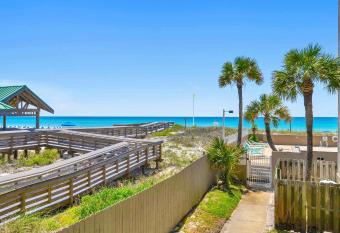 Beachfront Bliss 1BR Condo at Emerald Isle 202 allows 18 year olds to book a room