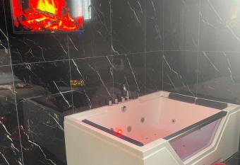 Life Hotel has rooms with a private hot tub