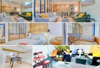 Le Perchoir T3 Hypercentre avec Terrasse Wifi has Balcony rooms