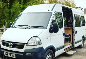 Annie The Ambulance (Drive away campervan) has Balcony rooms