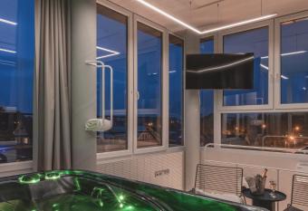 SPA apartamentai Palanga has rooms with a private hot tub