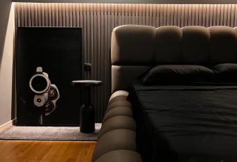 Demo Apartments Black has Balcony rooms