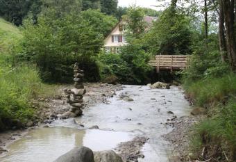 Ferienwohnung im Gr  nen has Balcony rooms