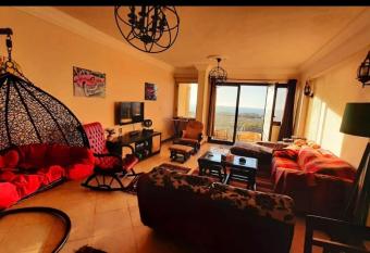 ( Apartment on the sea in Alexander (Montazah district has rooms with a private hot tub