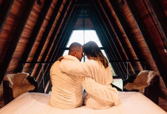 Chal   Nosso Momento has rooms with a private hot tub