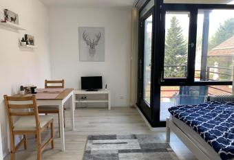Kleines Einzimmer-Apartment 23 allows 18 year olds to book a room