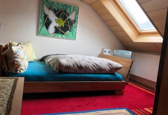 Privatzimmer im 2. OG (Mansarde) mit Klimaanlage und schnellem Telekom-WLAN in Einfamilienhaus has Balcony rooms