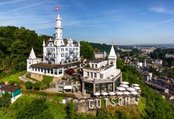 Ch  teau G  tsch has Balcony rooms