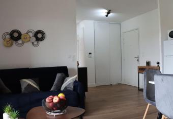 Logement chaleureux et central has Balcony rooms