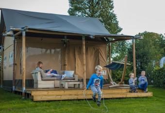 Well-furnished tent lodge with a terrace near the Veluwe has Balcony rooms