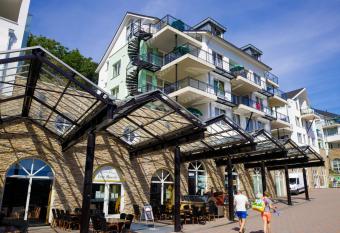 Luxury apartment with a sauna, located in nature has Balcony rooms