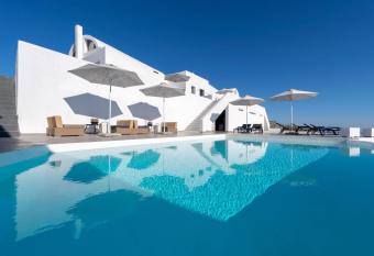 Luxurious Santorini Escape - Villa Imerovigli - Infinity Pool - Breathtaking Aegean Views has Balcony rooms
