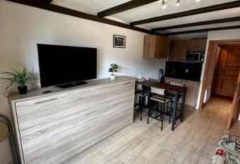 Studio au pied des pistes has Balcony rooms