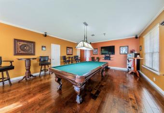 Spacious Pet Friendly Home with Awesome Gameroom and Office Space - Near Lake allows 18 year olds to book a room