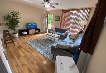 Top corner 2-story one bedroom La Jolla Condo has rooms with a private hot tub