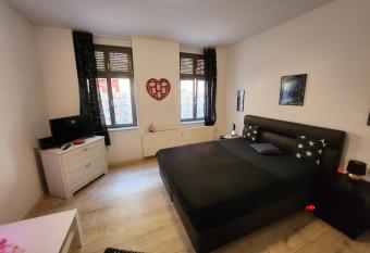 MAGDEBURG, Ferien sch  ner erleben, romantisch, relax, tolle Ausstattung, extra K  che und Bad, 2 herliche Zimmer im Erdgeschoss has Balcony rooms