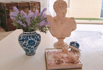 Voyages et Baln  oth  rapie en duo ou en famille has rooms with a private hot tub