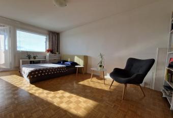 Big room with balcony in a shared apartment in the center of Kerava has Balcony rooms