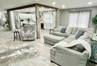 Rustic Chic in Charming Center Grove allows 18 year olds to book a room