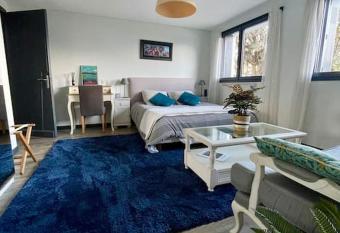 Appartement ind  pendant 30 m      500m du lac, 2 v  los et parking fournis has Balcony rooms