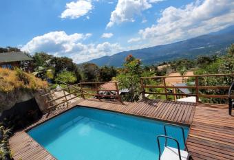 Caba  as de la loma has Balcony rooms