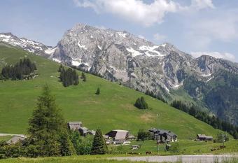 Appartement 25m2    Manigod, col merdassier. has Balcony rooms