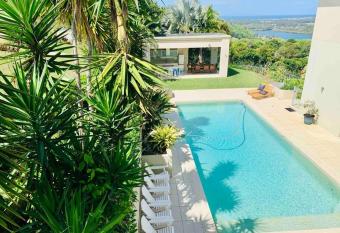 Kingscliff OCEAN Views, Luxurious 5-bedroom Family Home has rooms with a private hot tub