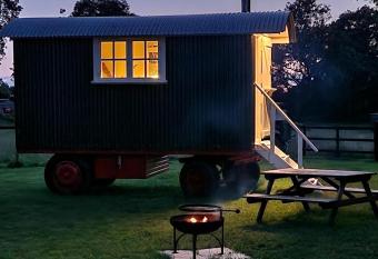 The Delkin Shepherds Huts Castle Combe allows 18 year olds to book a room