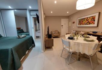 Book Santos Estanconfor 1603 Aconchego has Balcony rooms