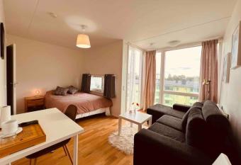 l  genhet i H  gdalen centrum has Balcony rooms