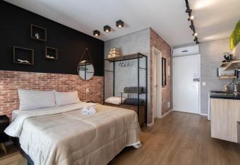 Helbor Patteo 1106 | Loft A/C e Moderno has Balcony rooms
