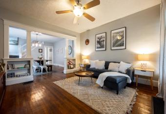 Urban Oasis with Private Backyard has Balcony rooms