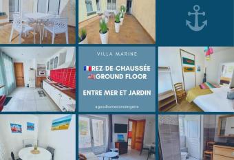 La Villa Marine*Familiale et Conviviale has Balcony rooms