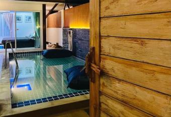 Modern villa with private pool in chaweng has Balcony rooms