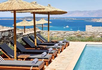 Platinum Paros Villa - Villa Azure - 5 Bedrooms - Sea Views & Private Pool - Naoussa has Balcony rooms