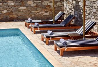 Platinum Paros Villa - 4 bedrooms - Villa Indigo - Sea View & Private Pool - Naousa has Balcony rooms