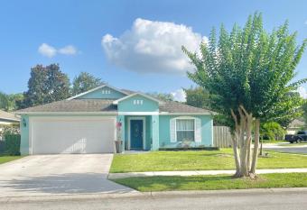 Space Coast Pool Home has rooms with a private hot tub