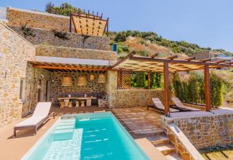 Luxusvilla Neokastro 4 Personen privater Pool has Balcony rooms