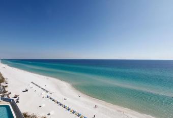 Palazzo Luxury Beach Front Resort Condominium has rooms with a private hot tub