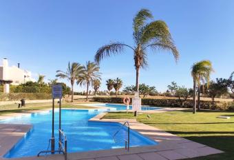 Beautiful apartment with terrace and solarium in Roda Golf has Balcony rooms