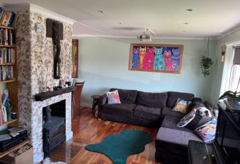 Bright, comfy and peaceful house has Balcony rooms