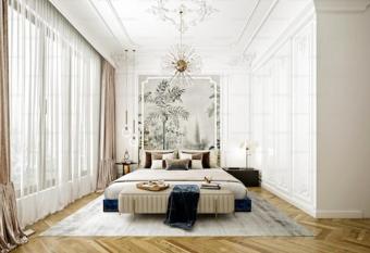 Hotel Le Grande Residency has rooms with a private hot tub