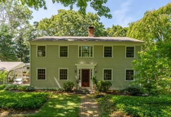 Romantic colonial in beach town situated on park-like private 8 acres with pool. has Balcony rooms