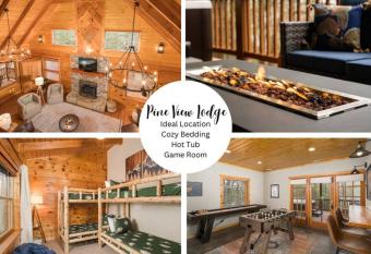 Wrap-Around Porch, Hot Tub and Game Room has rooms with a private hot tub