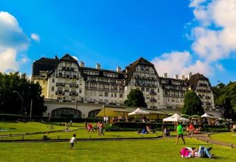 Apartamento encantador no Pal  cio Quitandinha has Balcony rooms