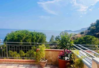 Letojanni, roof terrace, views of sea and Toarmina has Balcony rooms
