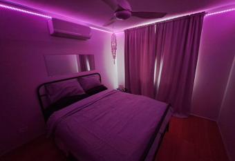 Romantic house with smart lights has Balcony rooms