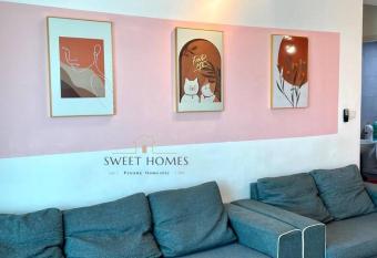 Catty Suite Prai     3BR     2Carparks@6mins PG Bridge has Balcony rooms