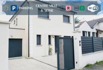 La Villa Tranquille Eden - 30min PARIS has Balcony rooms