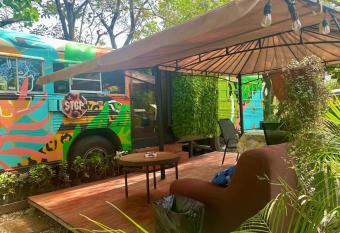 CasaBus beautiful bus dept. 50m from beach has Balcony rooms